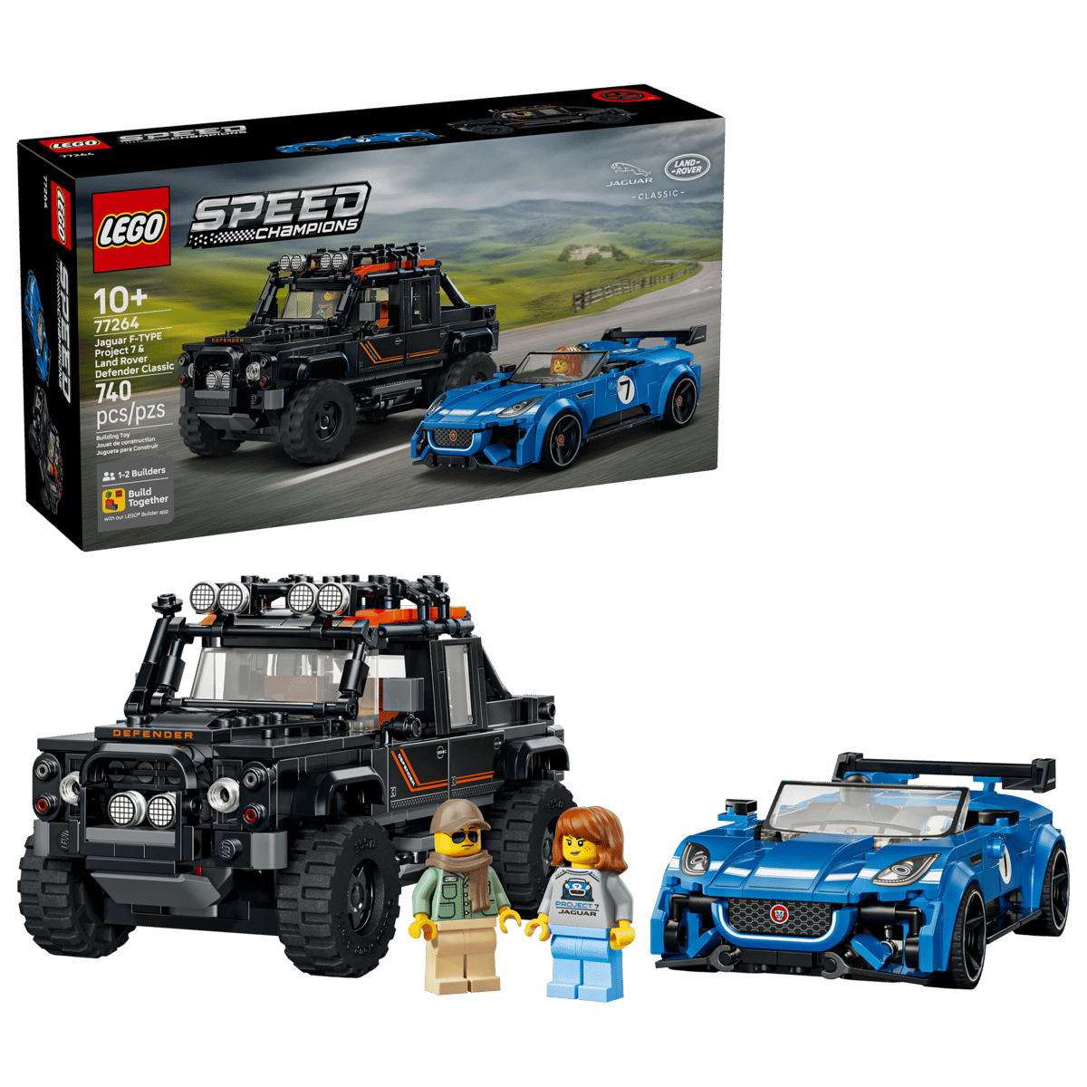 Lego Lego Speed Champions Jaguar Project & Land Rover Defender