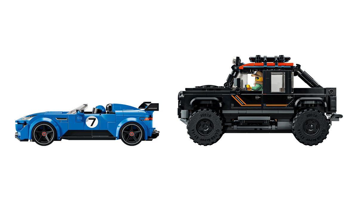 Lego Lego Speed Champions Jaguar Project & Land Rover Defender