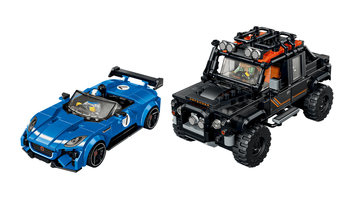 Lego Lego Speed Champions Jaguar Project & Land Rover Defender