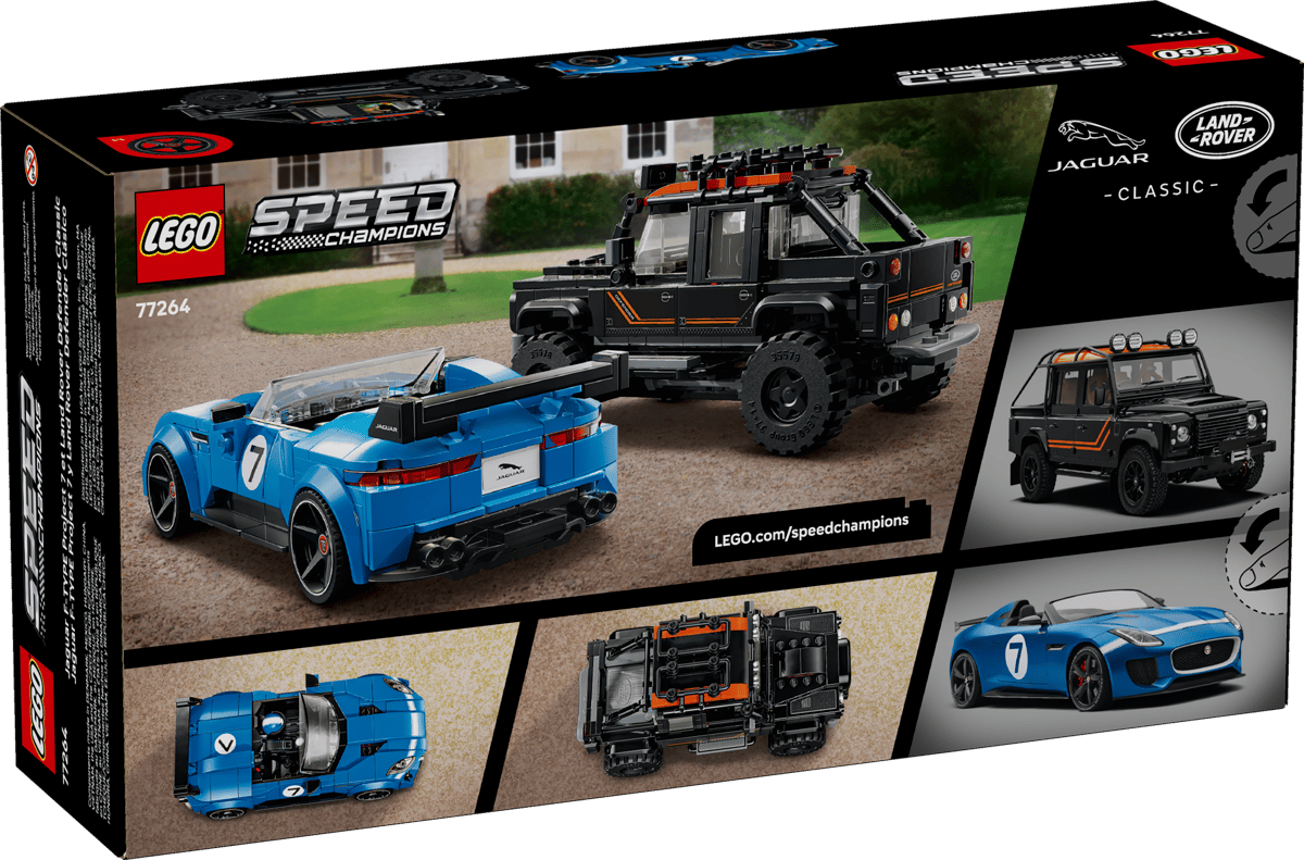 Lego Lego Speed Champions Jaguar Project & Land Rover Defender