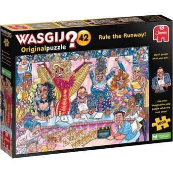 Wasgij Puzzle 1000pc Original  #42 Rule the Runway!