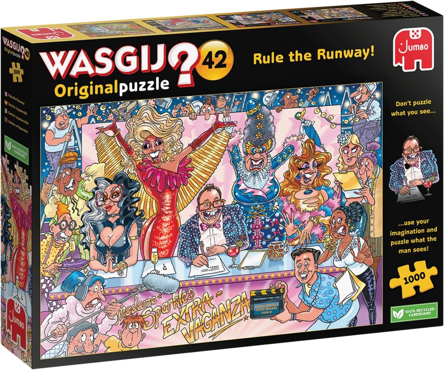 Wasgij Puzzle 1000pc Original #42 Rule the Runway!