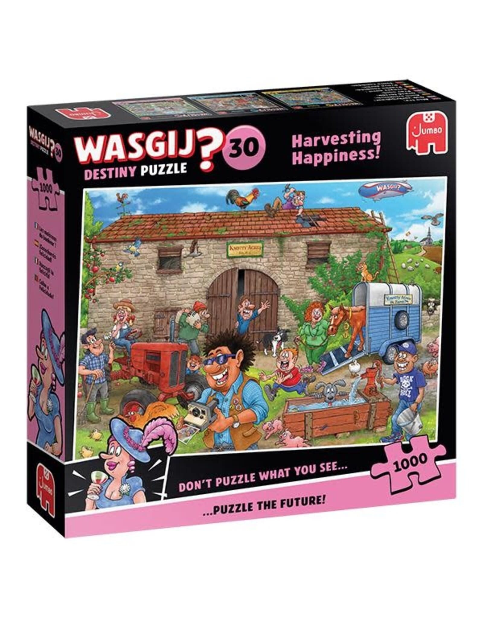 Wasgij Puzzle 1000pc Destiny #30 Harvesting Happiness