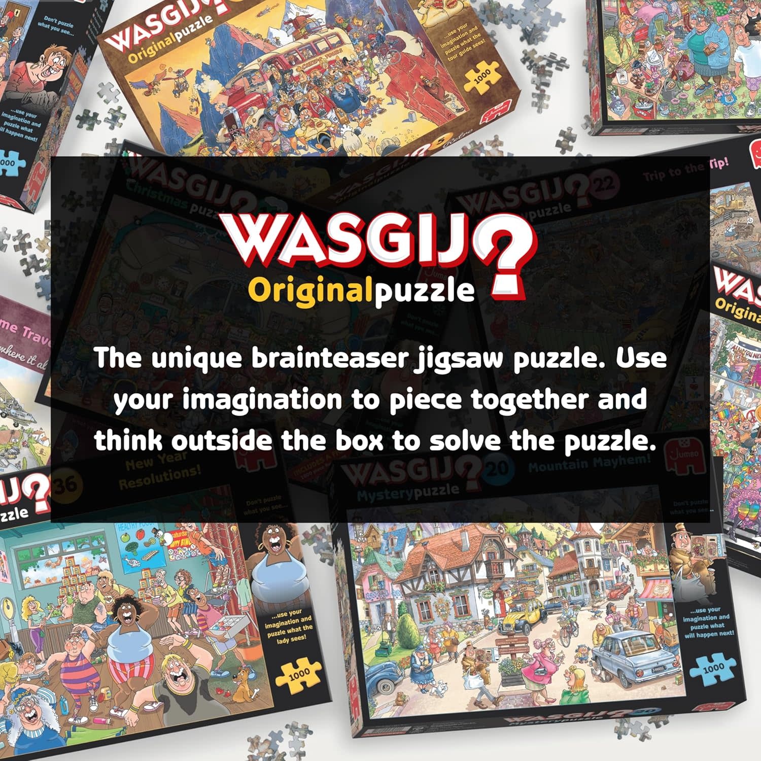 Wasgij Puzzle 1000pc Original #8 High Tide!