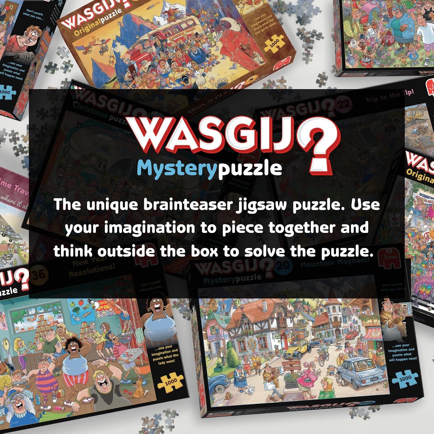 Wasgij Puzzle 1000pc Mystery #27 A Close Shave!