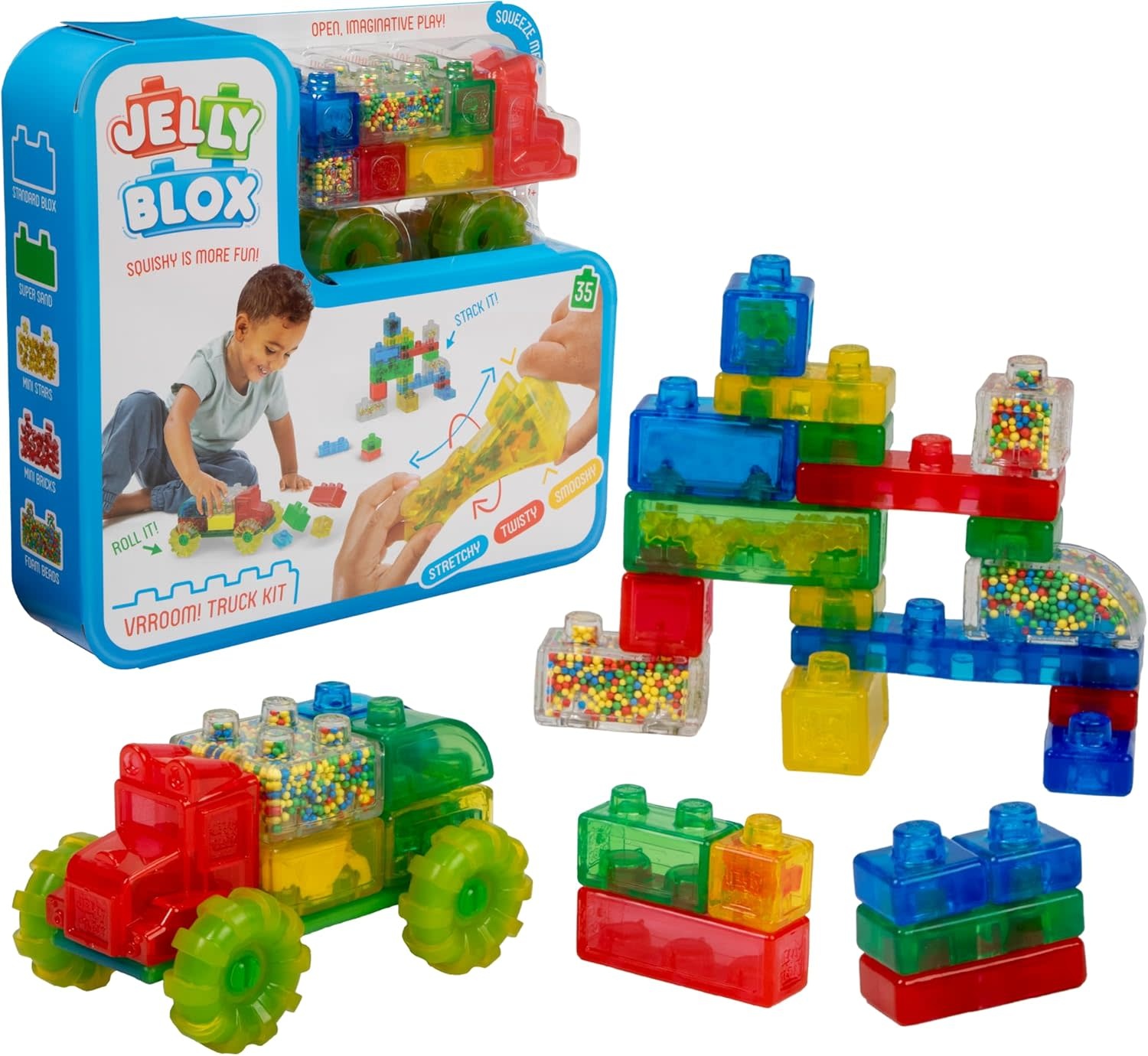 Jelly Blox Vehicle Set 35pcs