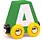 Brio Brio Train Letter A