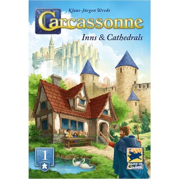 Z-Man Games Carcassonne Game Exp:1 Inns & Cathedrals Refresh