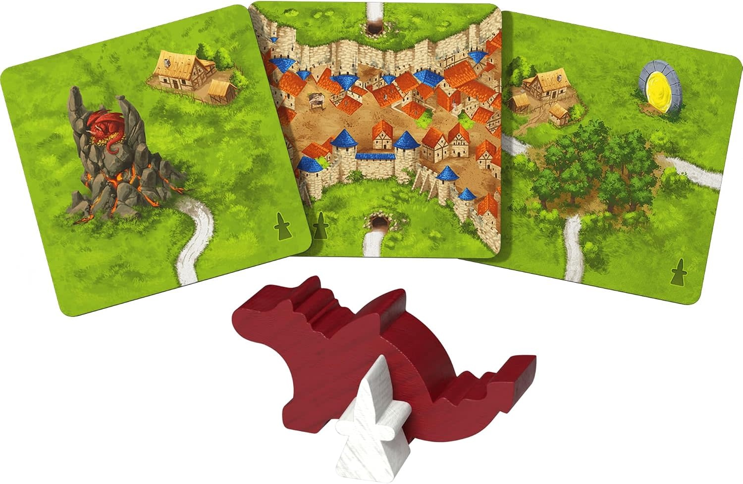 Carcassonne Game Exp:3 Dragon & Fairy Refresh