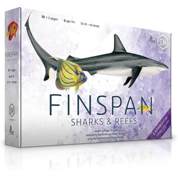 Finspan: Sharks & Reefs Expansion Game