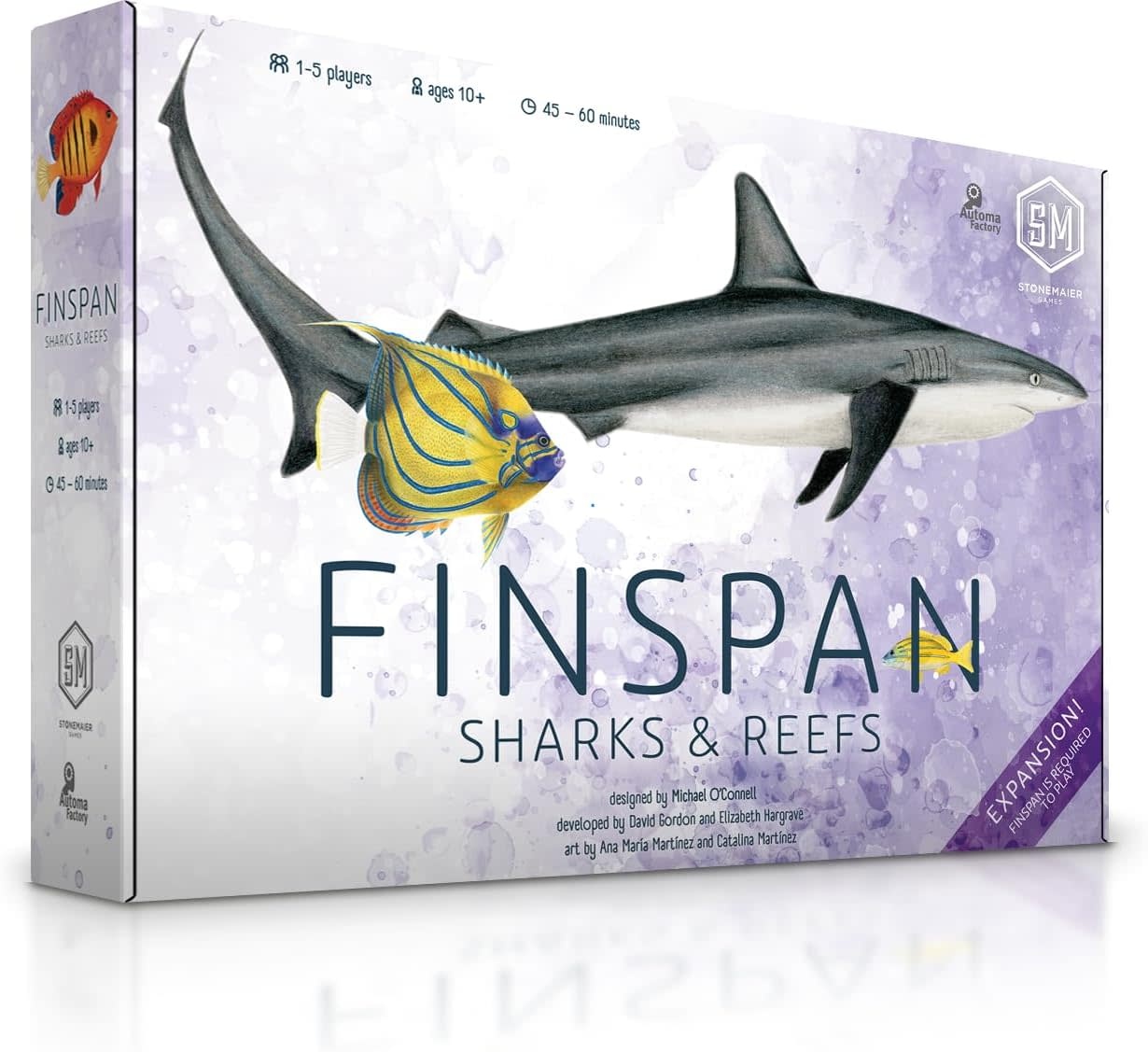Finspan: Sharks & Reefs Expansion Game