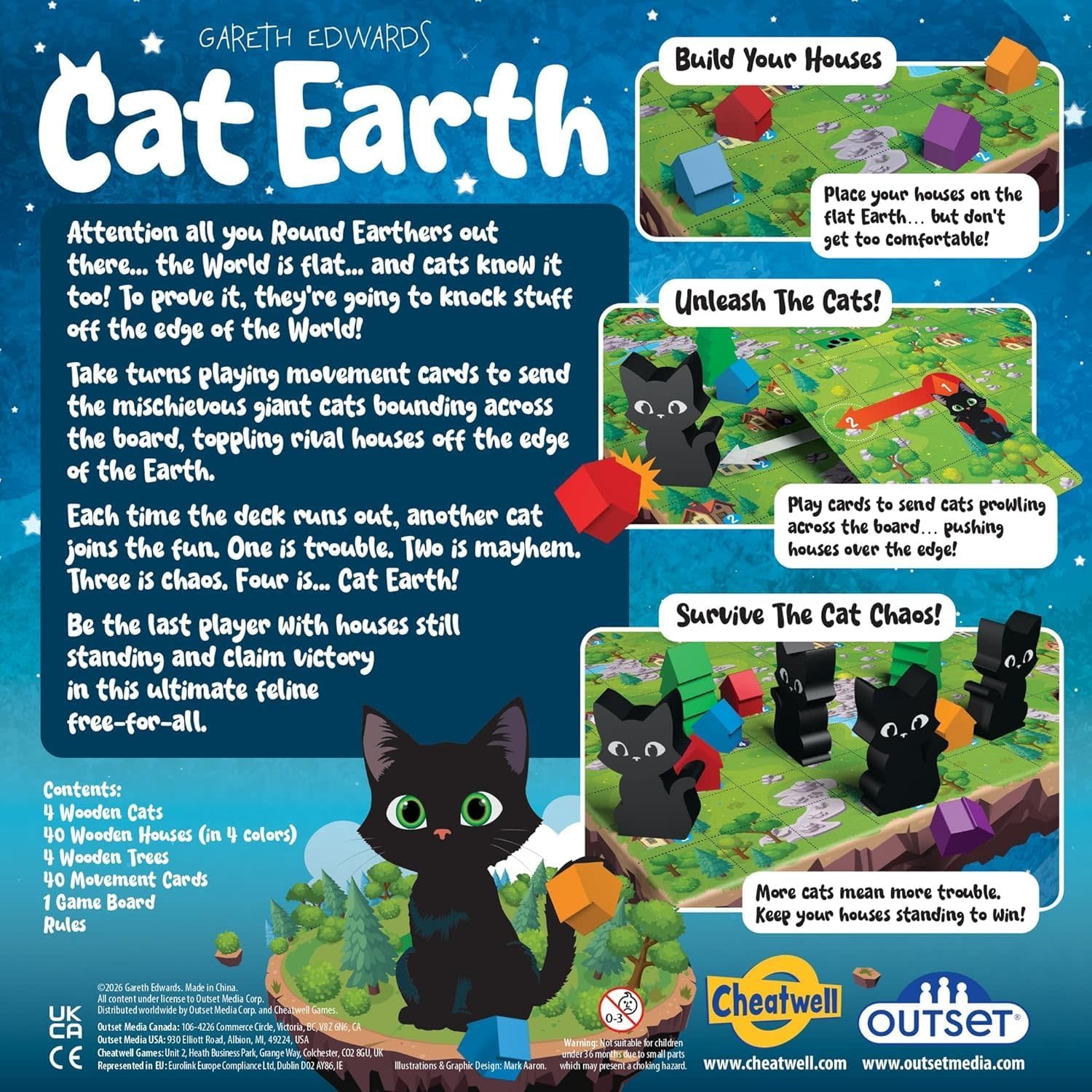 Outset Cat Earth Board Game
