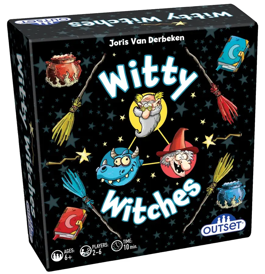 Outset Witty Witches Card Came