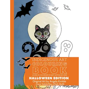 Indigenous Collection Colouring Book Halloween Editon by Angela Kimble