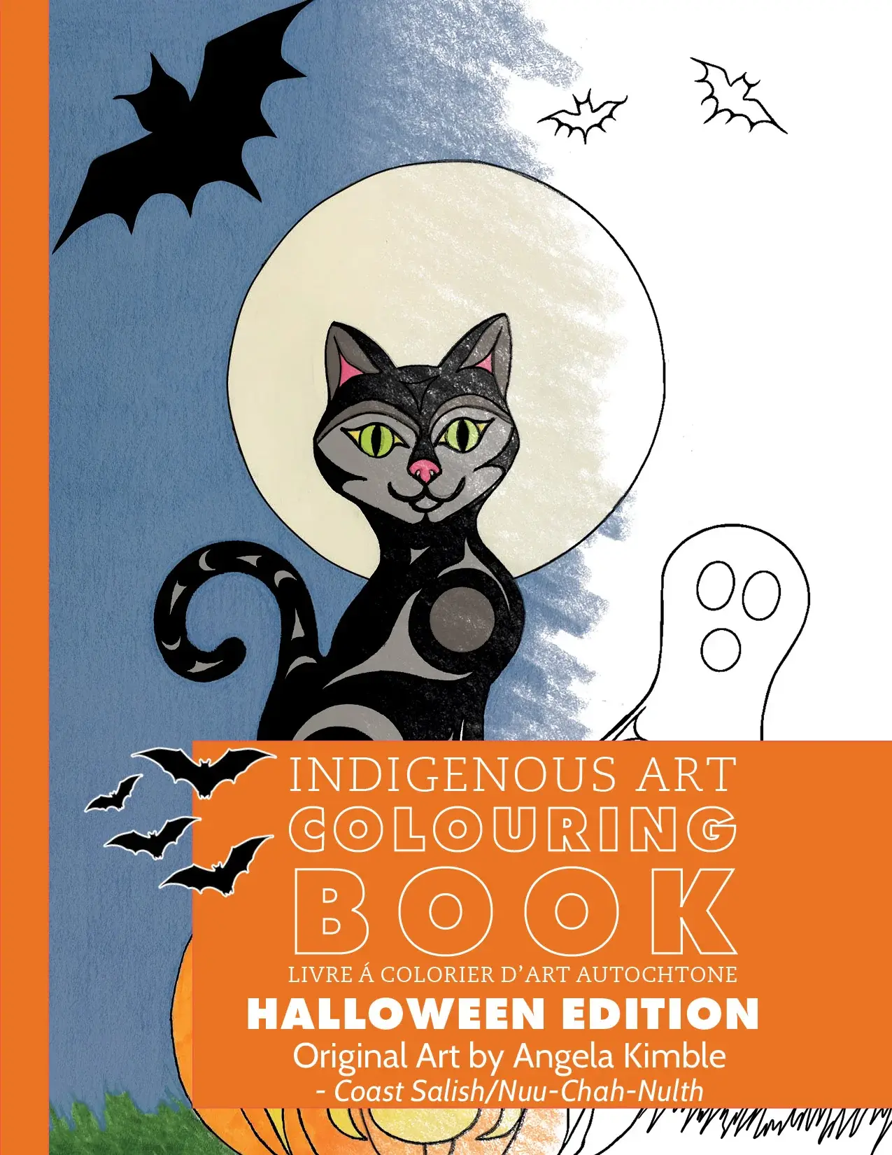 Indigenous Collection Colouring Book Halloween Editon by Angela Kimble