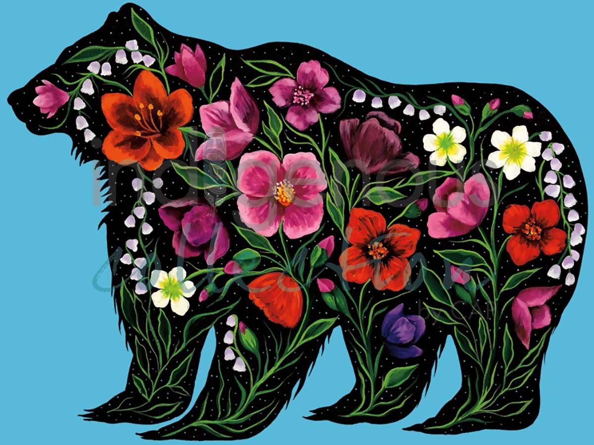 Indigenous Collection Diamond Art Kit: Bear Brighter Days