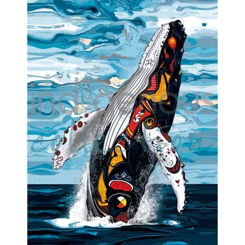 Indigenous Collection Diamond Art Kit: Spirit Whale