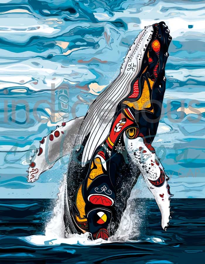 Indigenous Collection Diamond Art Kit: Spirit Whale