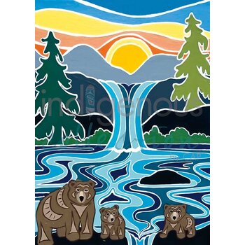 Indigenous Collection Diamond Art Kit: One Last Swim