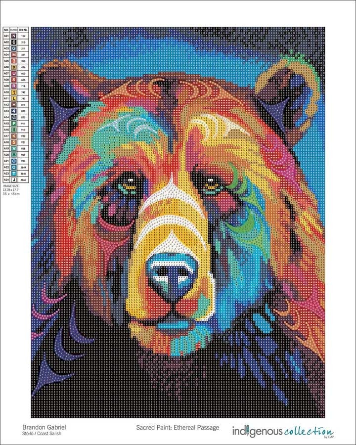 Indigenous Collection Diamond Art Kit: Sacred Ethereal Passage