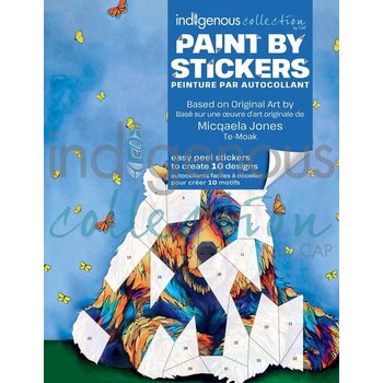 Indigenous Collection Paint by Sticker Book: Micqaela Jones