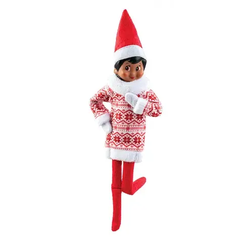 Elf on the Shelf Outfit Sweetie Snowflake Dress
