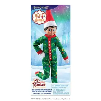 Elf on the Shelf Outfit Goonight, Sleep Bright PJ's