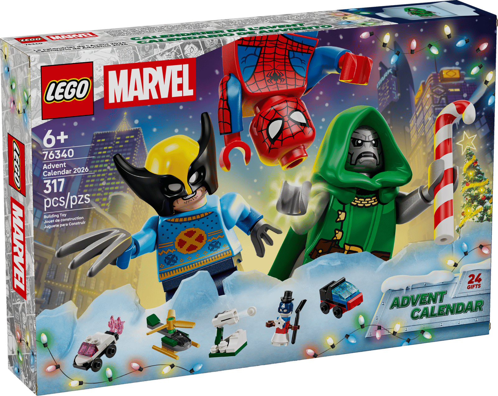 Lego Lego Advent Calendar Marvel Super Heroes