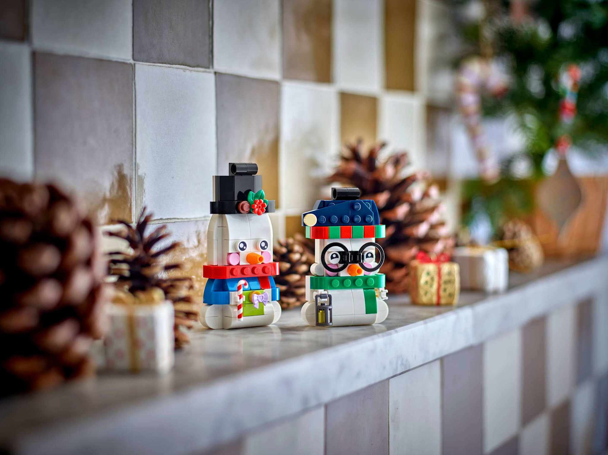 Lego Lego Occasions Snowman Ornaments