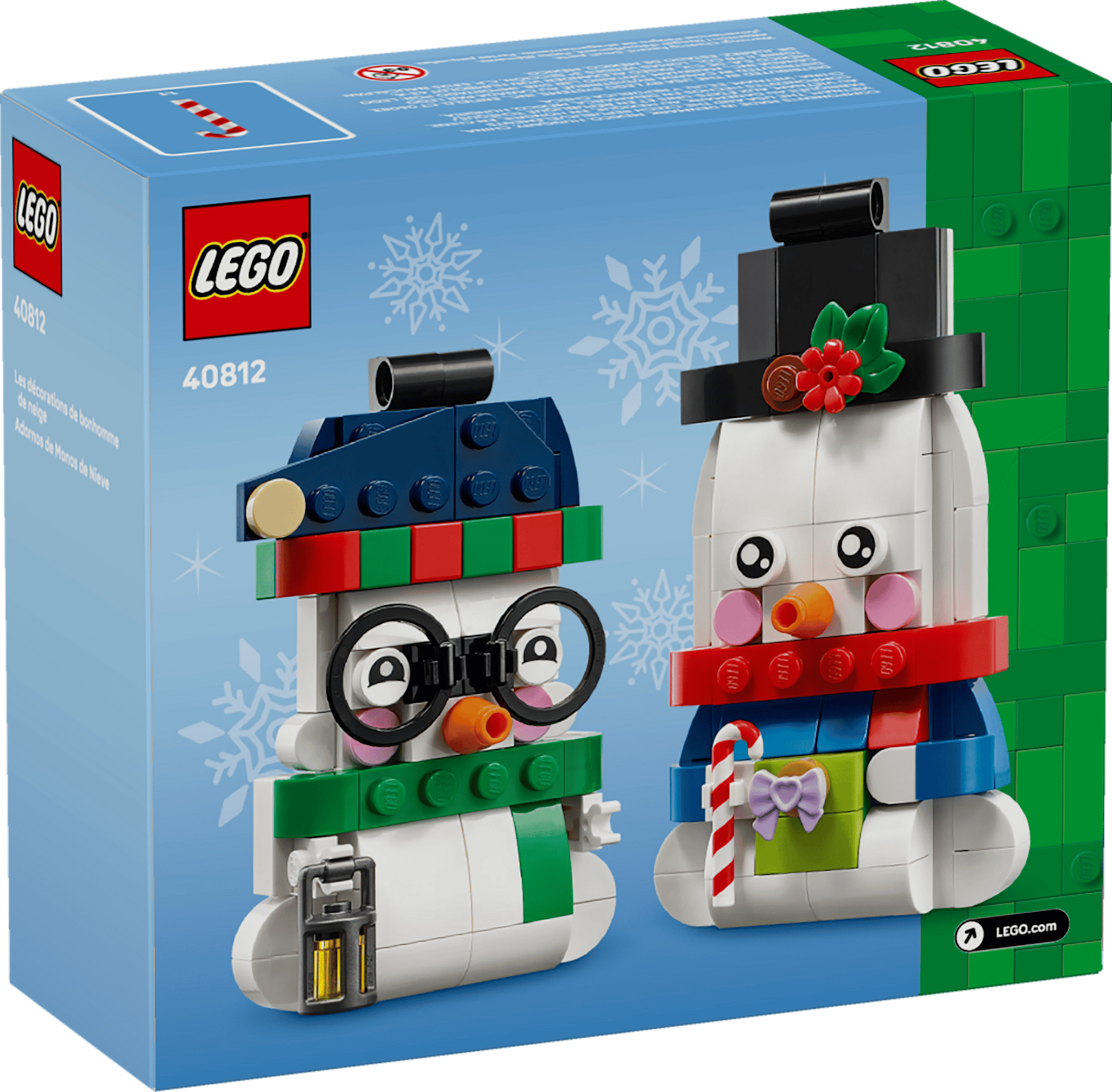 Lego Lego Occasions Snowman Ornaments