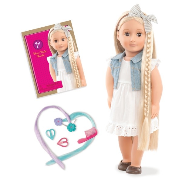 Our Generation Doll 18" Phoebe Hairgrow