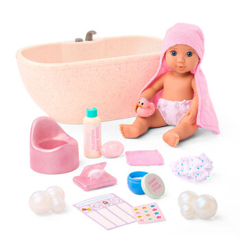 Our Generation Our Generation 18" Doll Accessories Little Sister Baby Lacy Bathtime Set