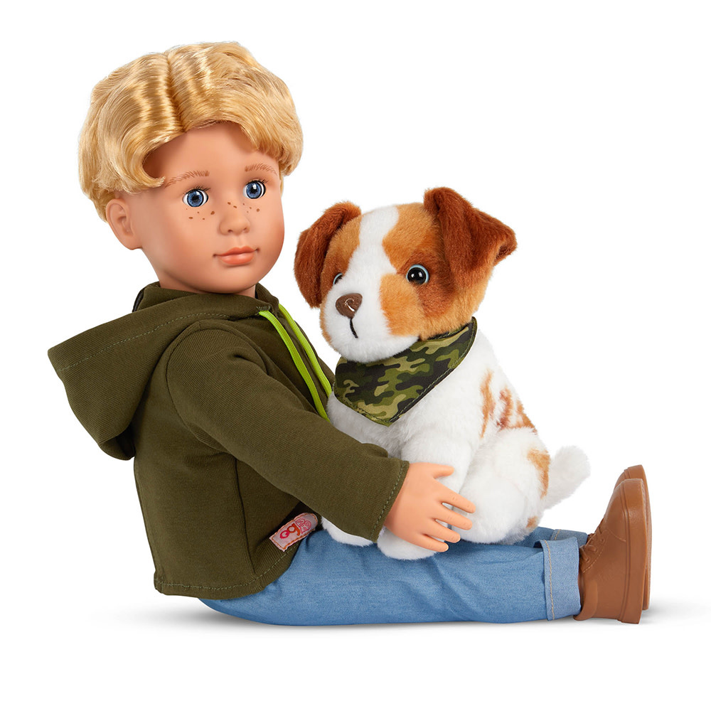 Our Generation Our Generation 18" Deluxe Doll & Pet Elliot and the Australian Shepherd