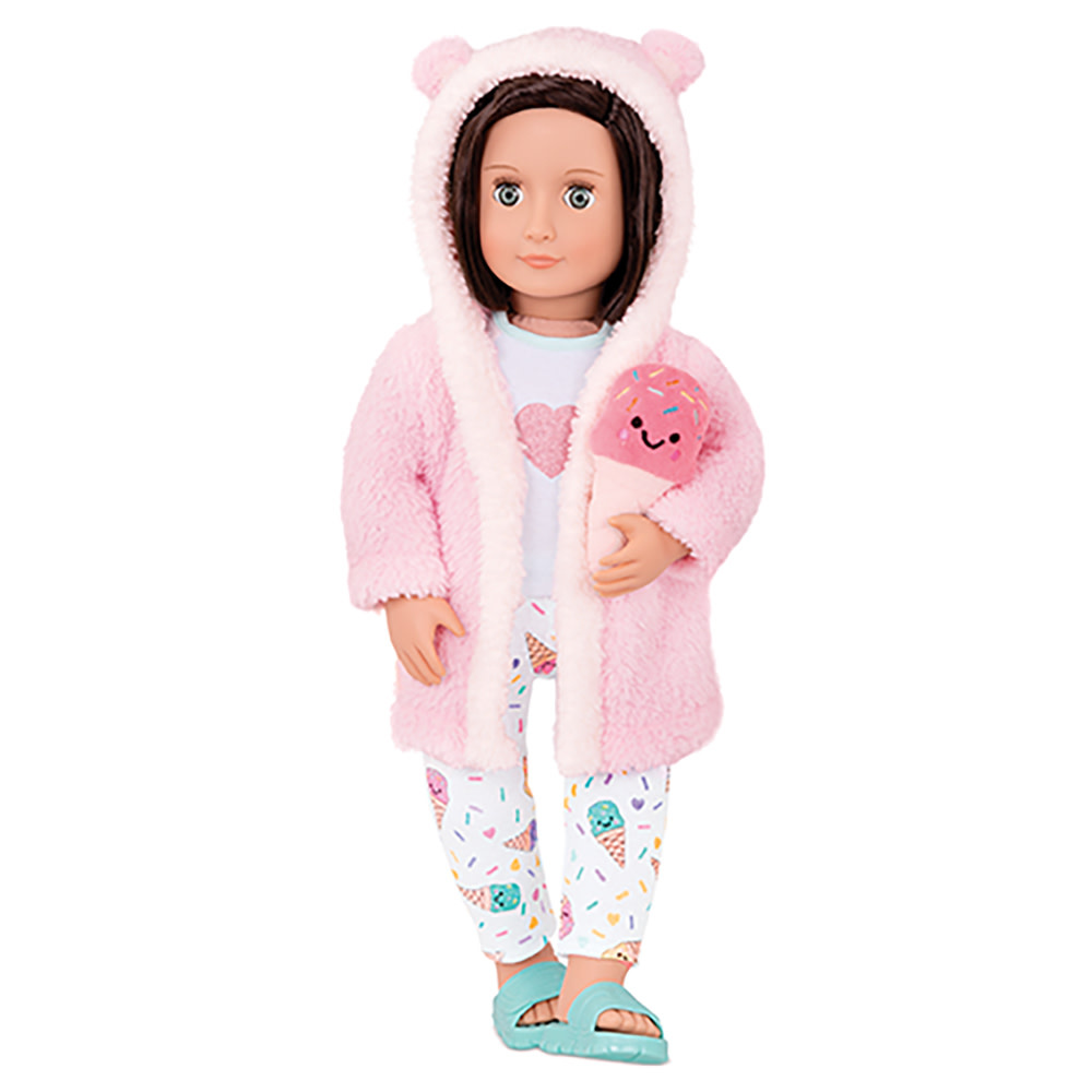 Our Generation Our Generation Doll Deluxe Outfit: Ice Cream Dreams Pyjamas with Bathrobe