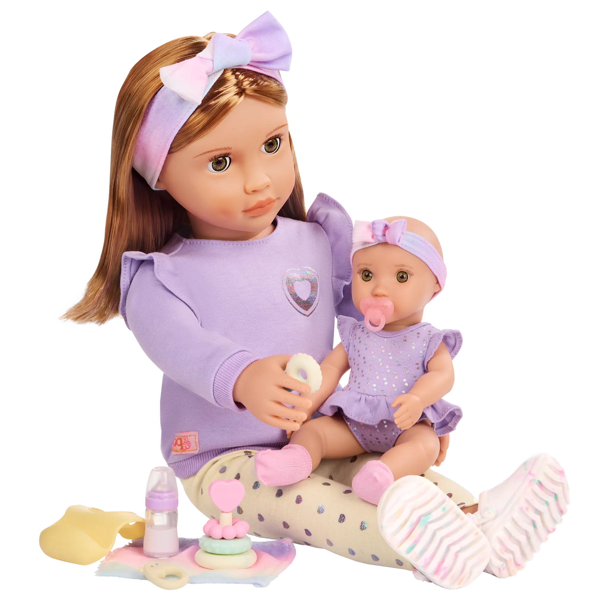 Our Generation Our Generation 18" Doll Accessories Big & Little Sister Tory and Riley