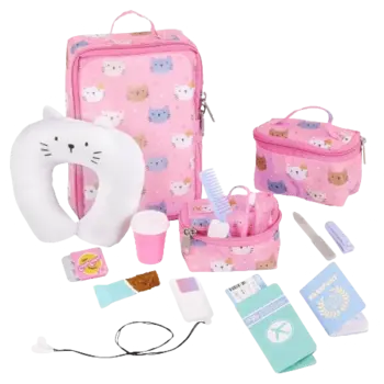 Our Generation Our Generation Accessory: Purrfectly Packed Luggage Travel Set
