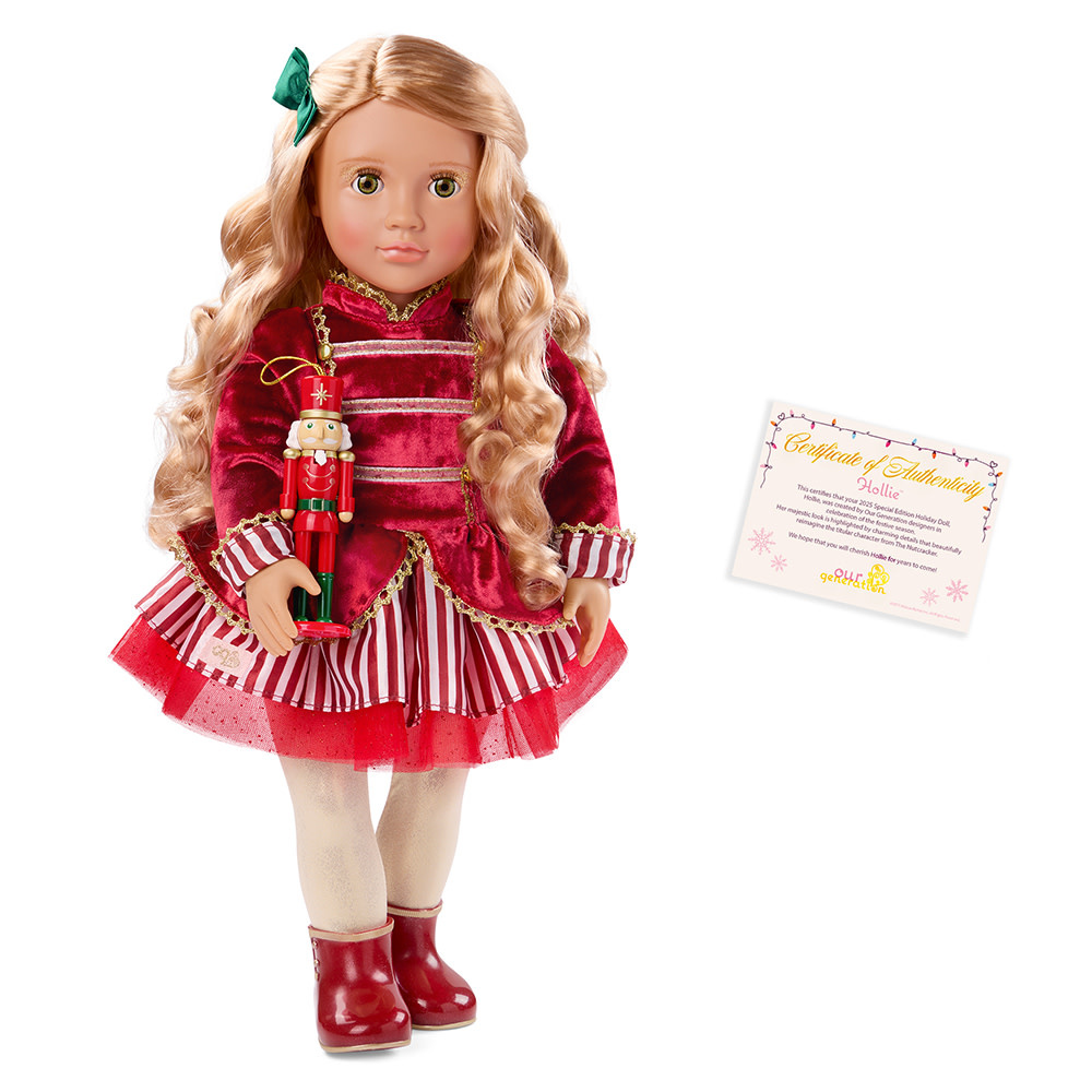 Our Generation Doll Christmas Holly