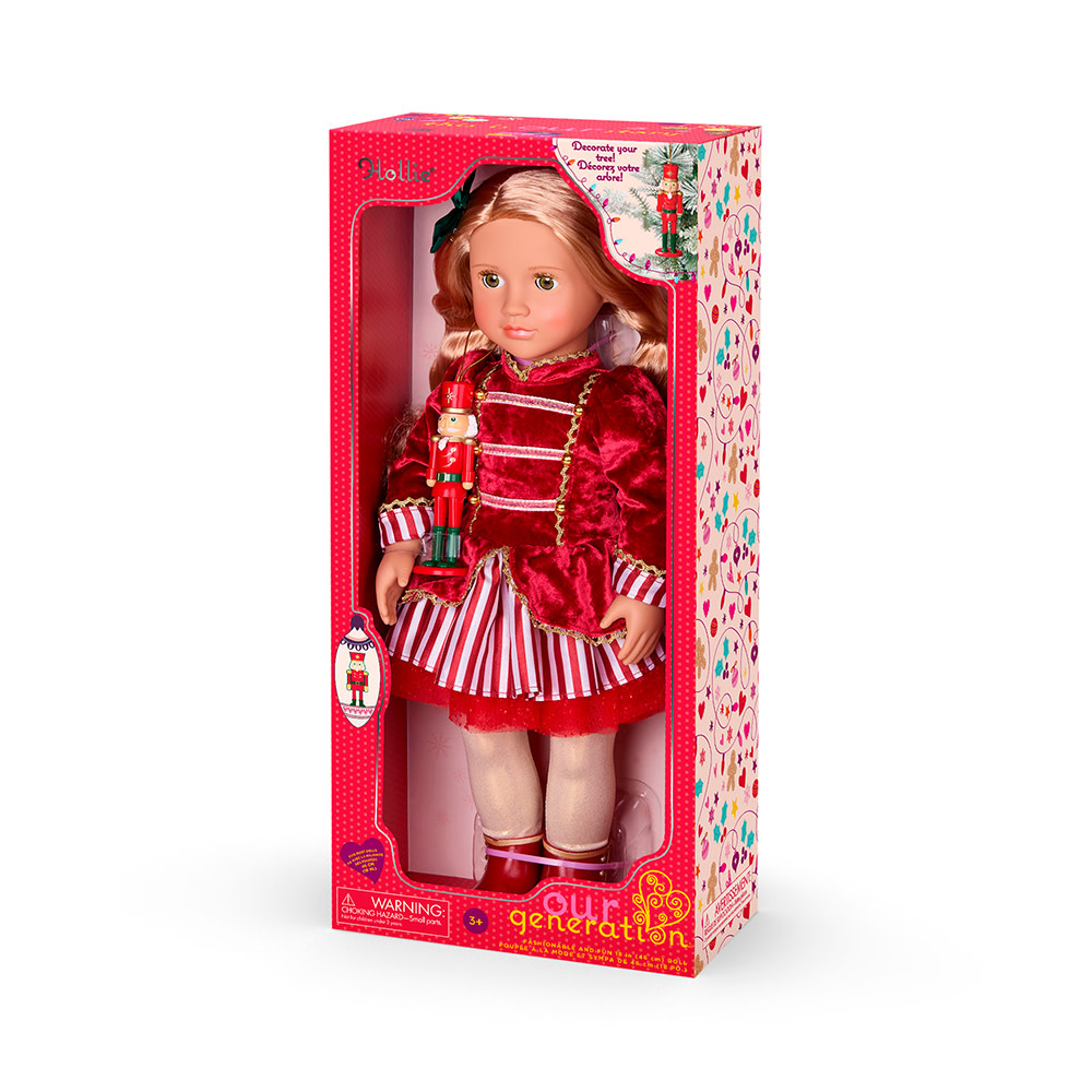 Our Generation Doll Christmas Holly
