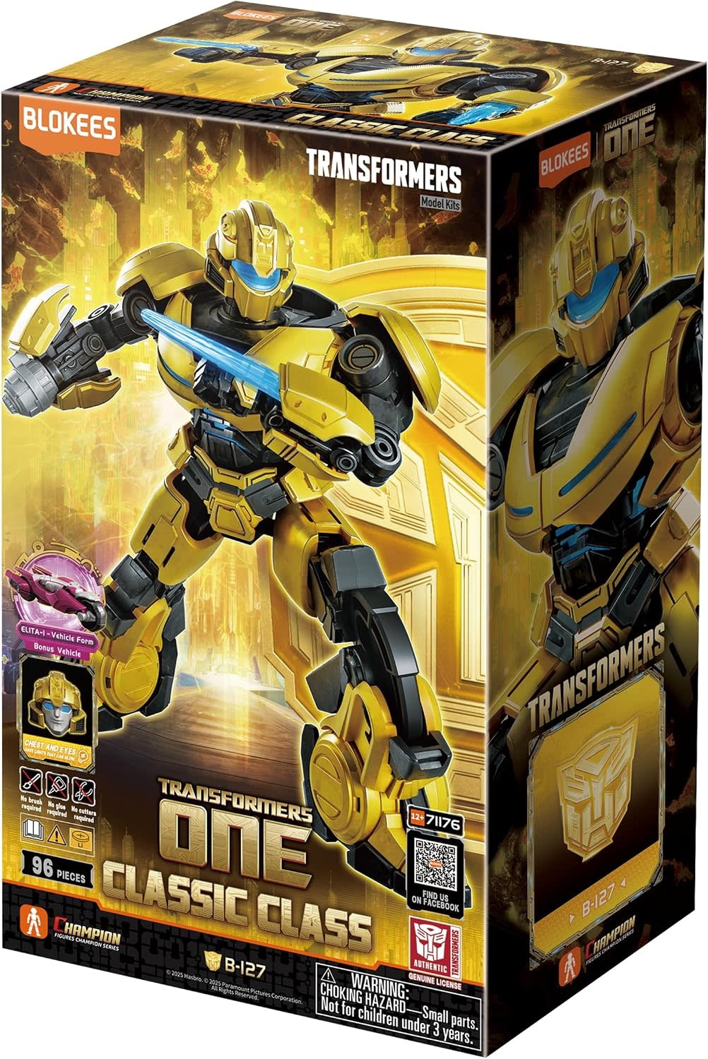 Blokees Transformers Classic Bumblebee