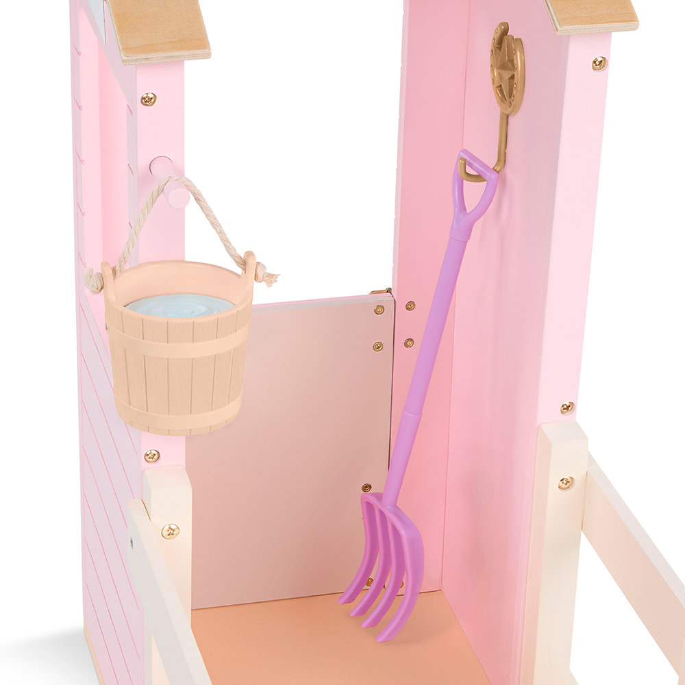Our Generation Accessory Single Barn with Foal