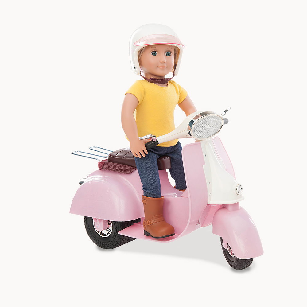 Our Generation Our Generation Doll Accessory Set: Ride in Style Scooter Pink