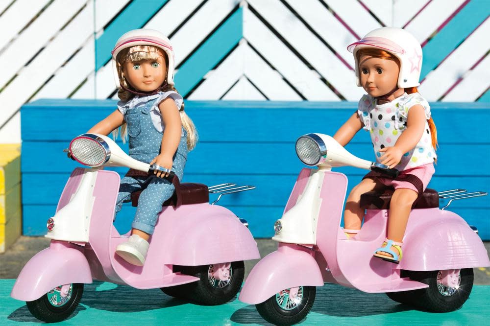 Our Generation Our Generation Doll Accessory Set: Ride in Style Scooter Pink