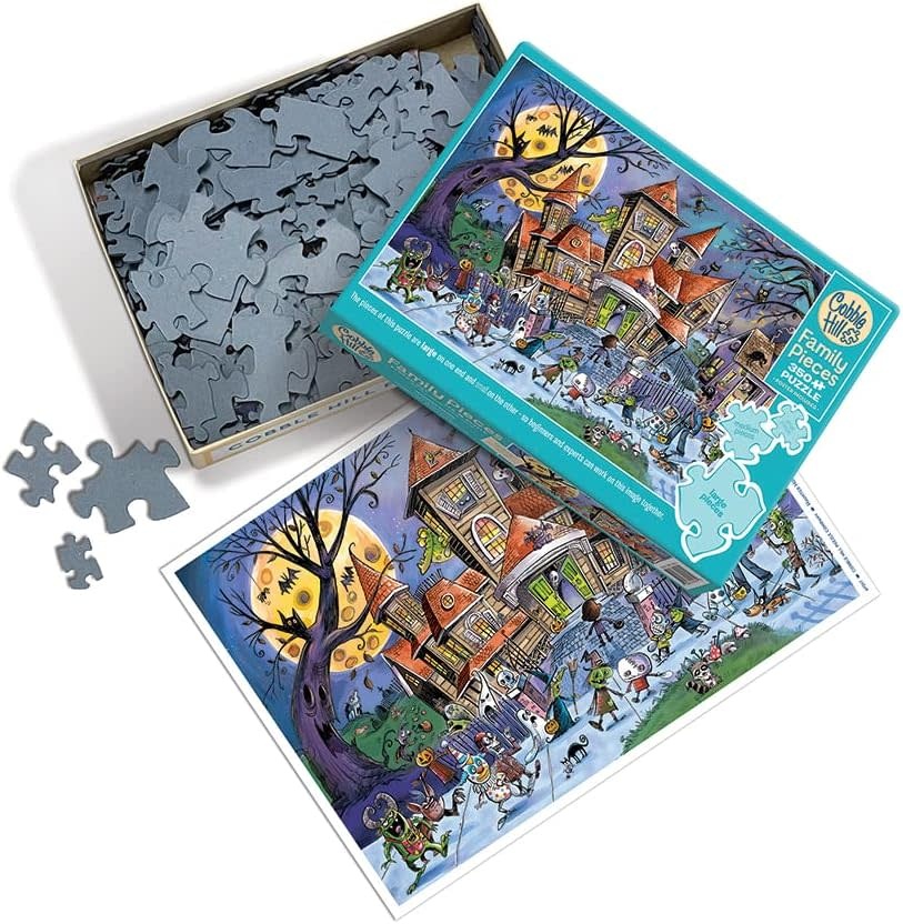 Cobble Hill Puzzles Cobble Hill Family Puzzle 350pc Haunted House
