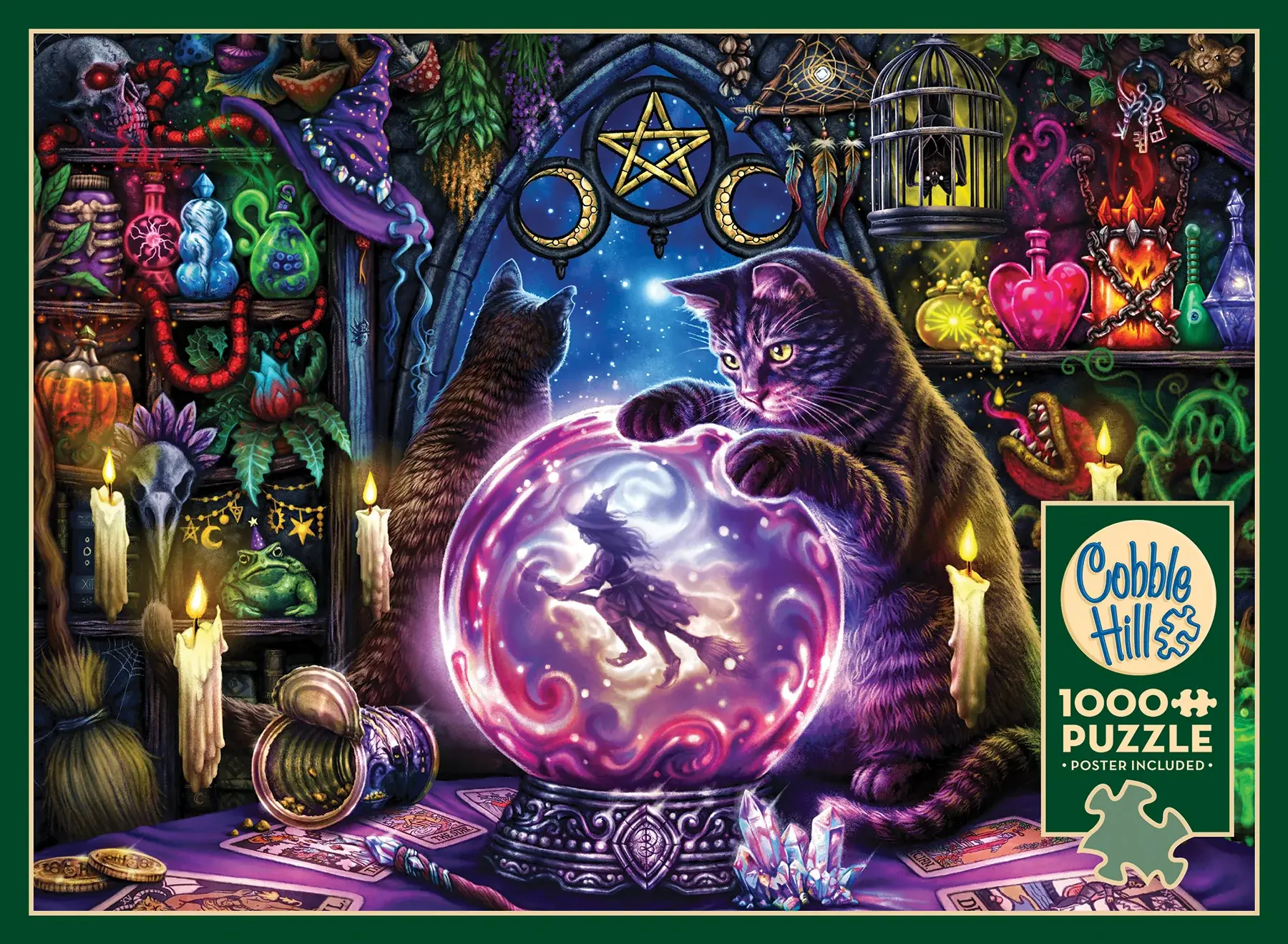 Cobble Hill Puzzles Cobble Hill Puzzle 1000pc Time to Feed The Cats