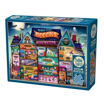 Cobble Hill Puzzles Cobble Hill Puzzle 500pc Scary Good Boooks