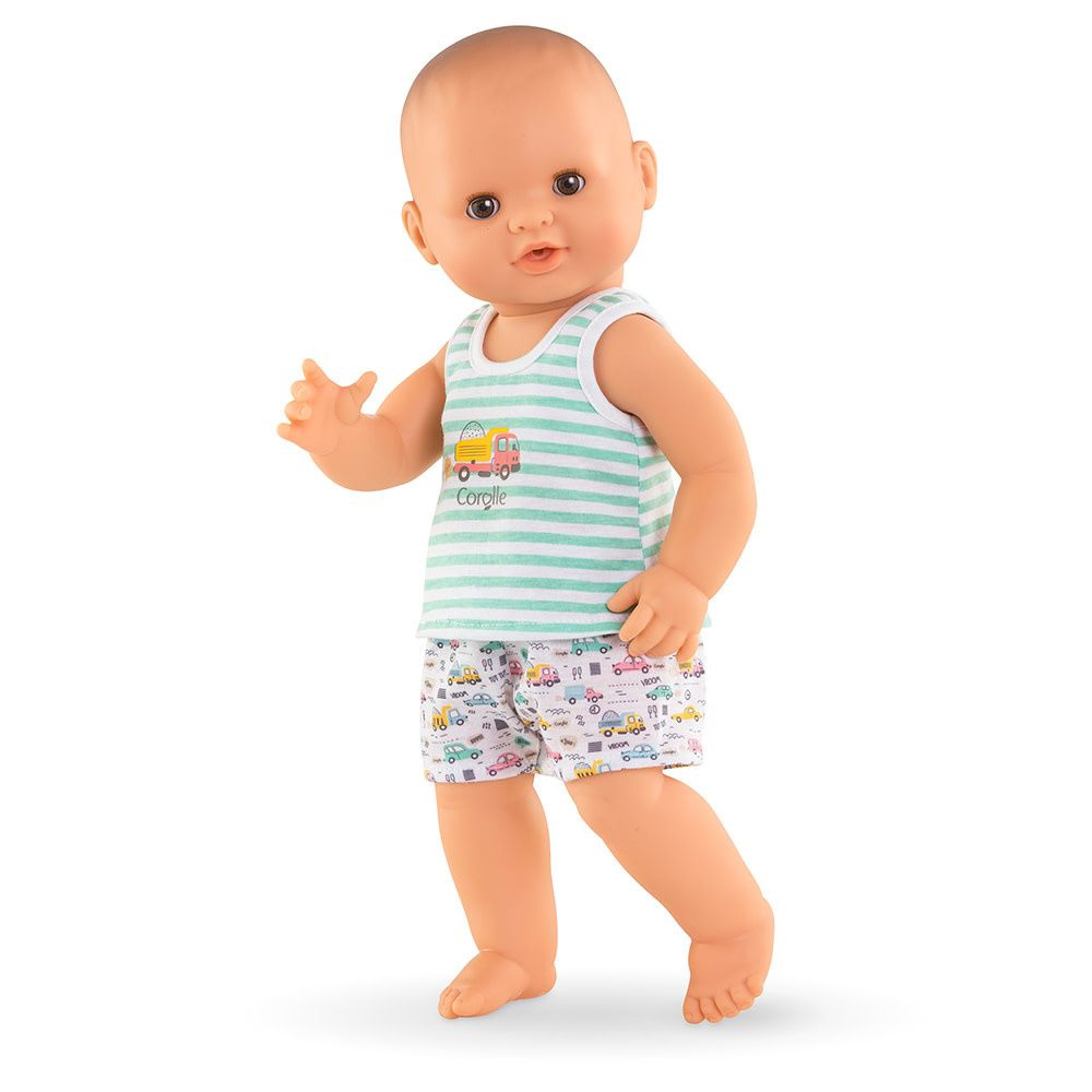 Corolle Doll Paul Drink & Wet Bath Doll 14"