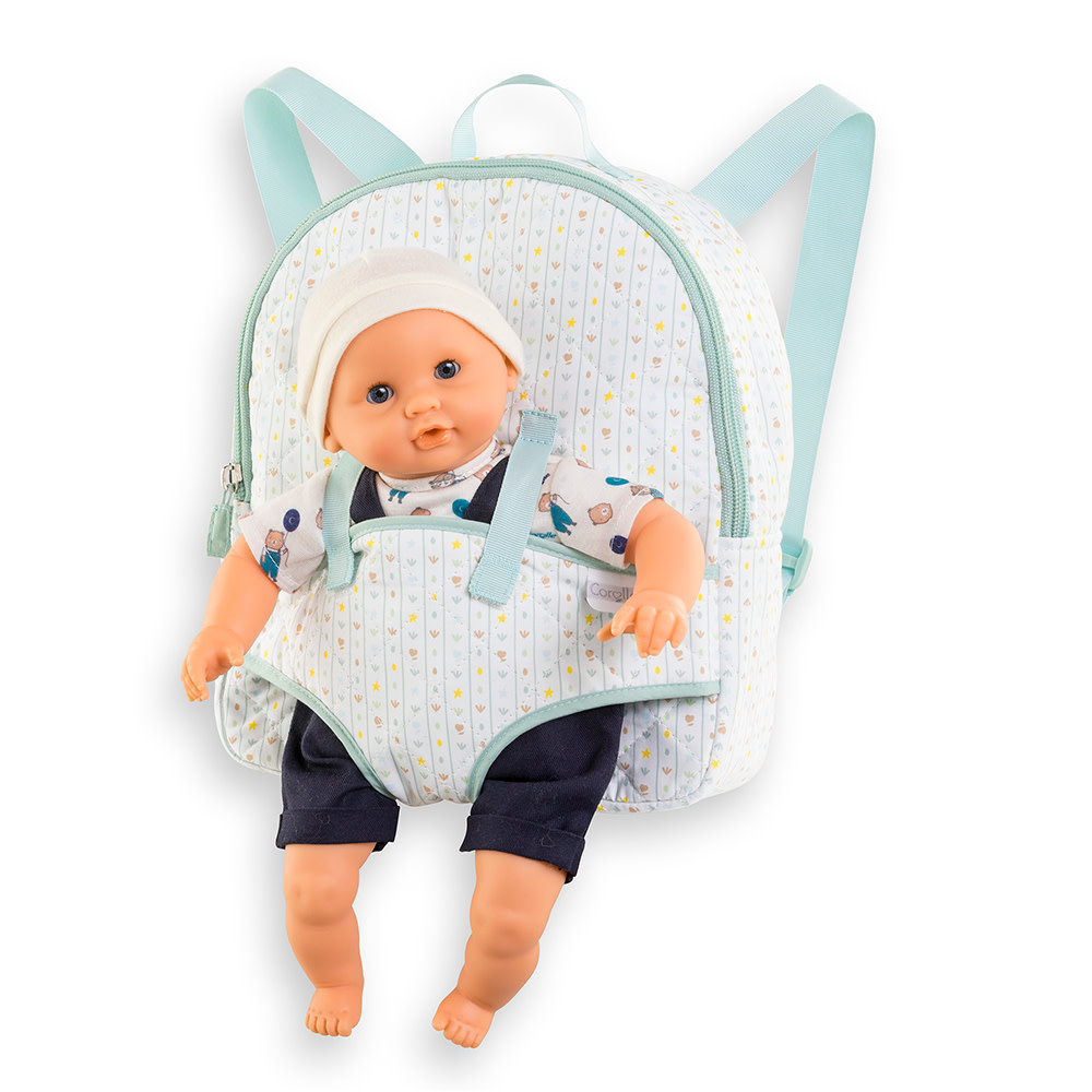Corolle Corolle Doll 12" Baby Doll Carrier Backpack Stars