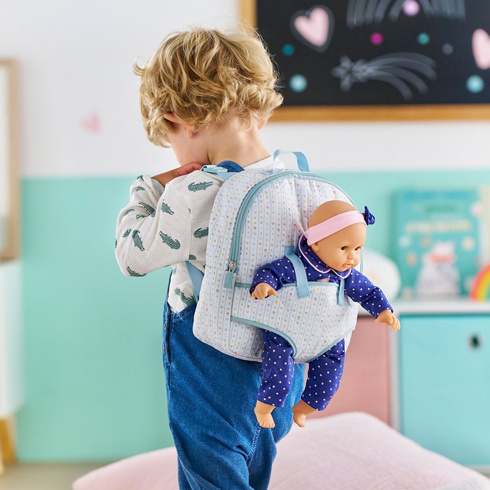 Corolle Corolle Doll 12" Baby Doll Carrier Backpack Stars