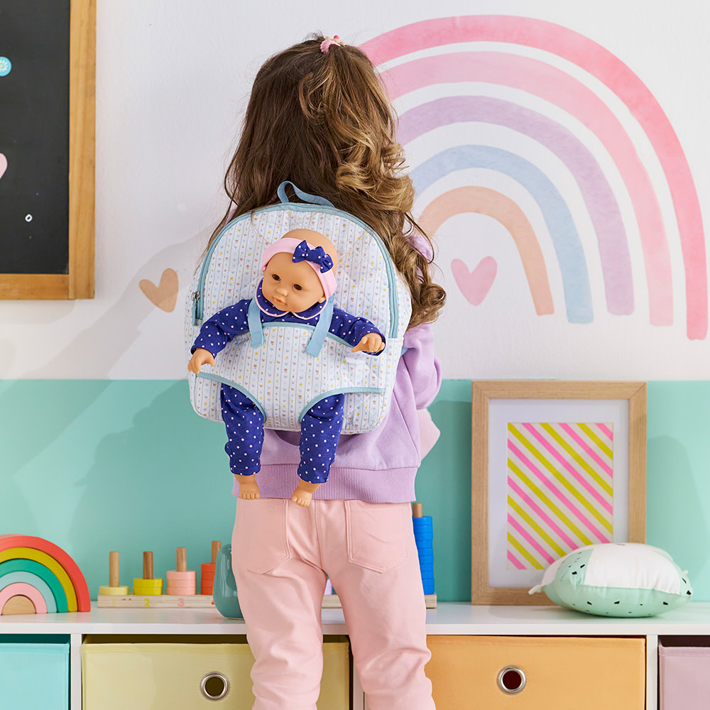 Corolle Corolle Doll 12" Baby Doll Carrier Backpack Stars