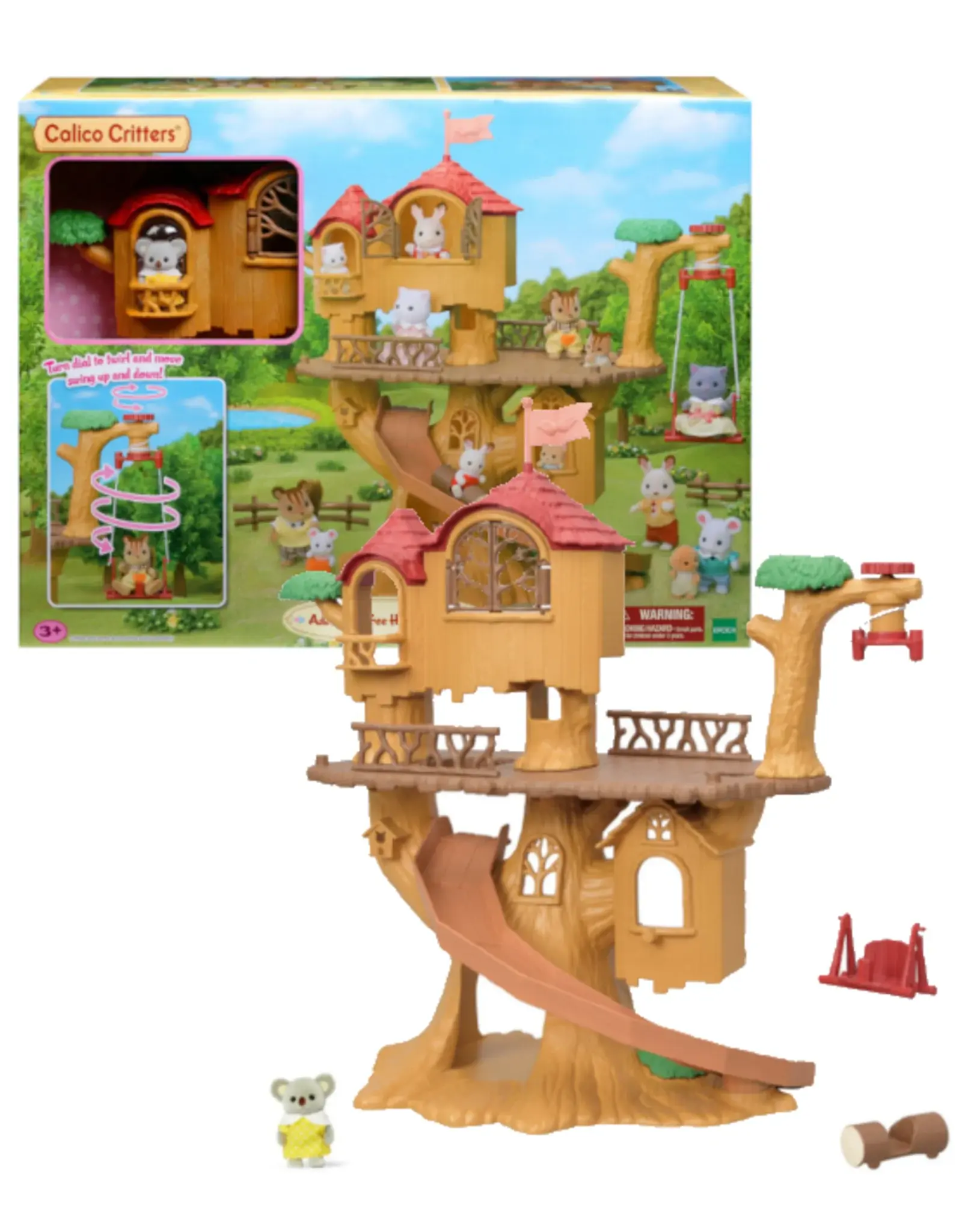 Calico Critters Calico Critters Adventure Tree House Gift Set